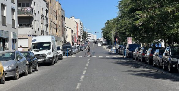Rue du Landy à Aubervilliers, photographie d’illustration du quartier.