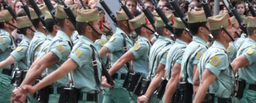 Des légionnaires espagnols défilent à Saragosse en 2008. Photo d’illustration, sans lien avec le rassemblement annoncé à Ceuta.