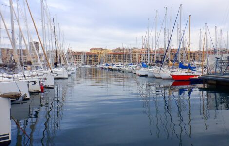 Vieux-Port de Marseille en janvier 2025, photographie d’illustration.