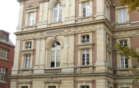 Façade du palais de justice d’Amiens, photo d’illustration prise en 2013, sans lien avec les faits relatés