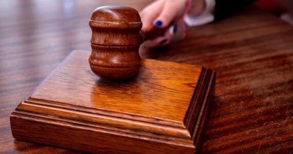 judge s gavel in courtroom setting