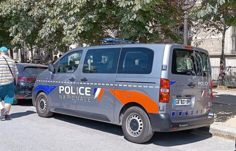 Véhicule de la Police nationale — illustration, Paris, août 2024