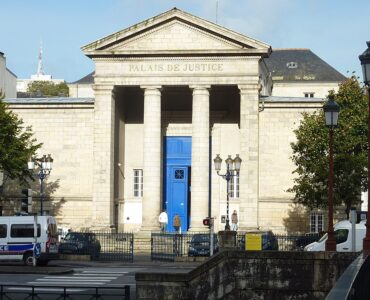 Palais de justice de Quimper, photographie d’illustration d’octobre 2012.