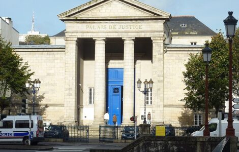 Palais de justice de Quimper, photographie d’illustration d’octobre 2012.