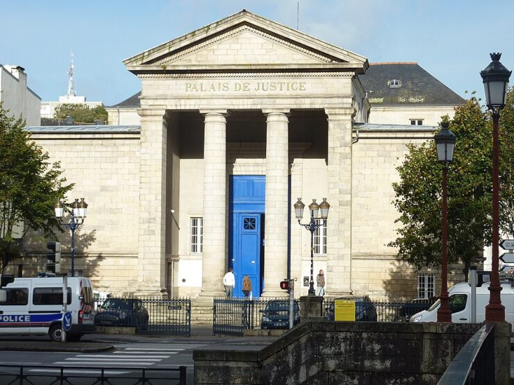 Palais de justice de Quimper, photographie d’illustration d’octobre 2012.