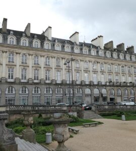 Immeubles de la place du Parlement-de-Bretagne à Rennes.