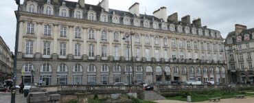 Immeubles de la place du Parlement-de-Bretagne à Rennes.