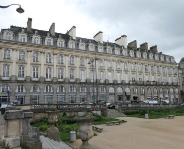 Immeubles de la place du Parlement-de-Bretagne à Rennes.