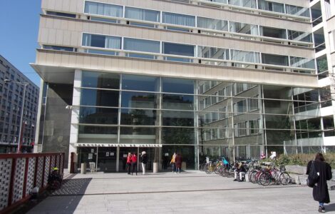 Entrée du tribunal de Lyon, photographie d’illustration.