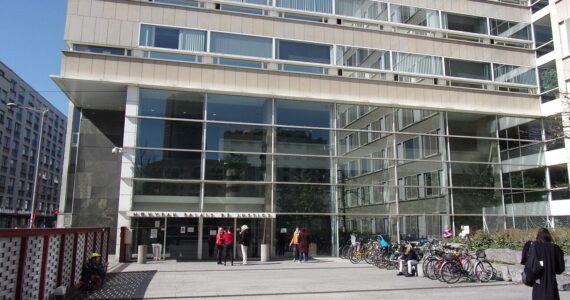 Entrée du tribunal de Lyon, photographie d’illustration.