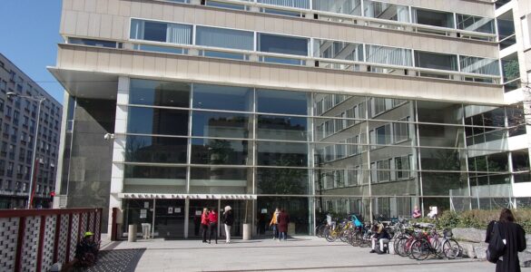 Entrée du tribunal de Lyon, photographie d’illustration.