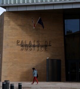 Palais de justice d'Aix-en-Provence, où Kouakou A. a été condamné à huit mois de prison ferme en octobre 2026