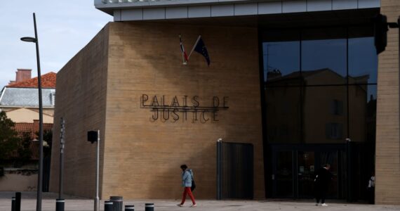 Palais de justice d'Aix-en-Provence, où Kouakou A. a été condamné à huit mois de prison ferme en octobre 2026