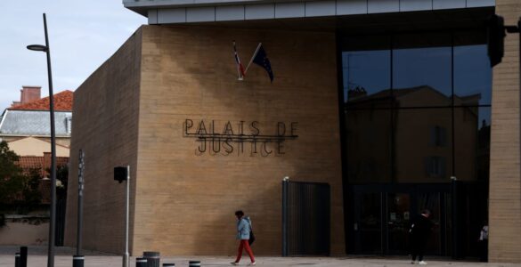 Palais de justice d'Aix-en-Provence, où Kouakou A. a été condamné à huit mois de prison ferme en octobre 2026