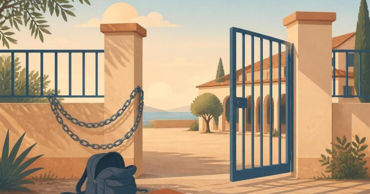 Illustration des blocages de lycées dans l'Hérault