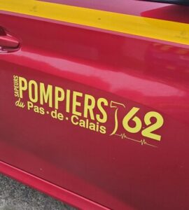 Véhicule des sapeurs-pompiers du Pas-de-Calais, image de contexte publiée par Radio 6.