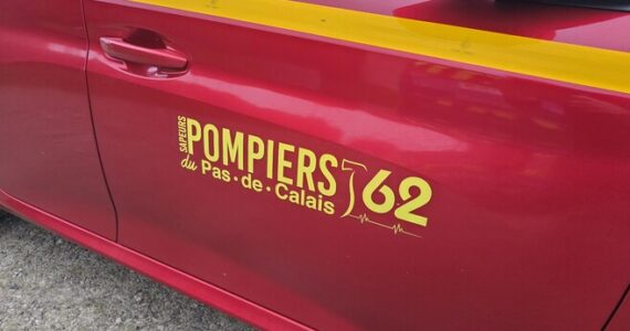 Véhicule des sapeurs-pompiers du Pas-de-Calais, image de contexte publiée par Radio 6.