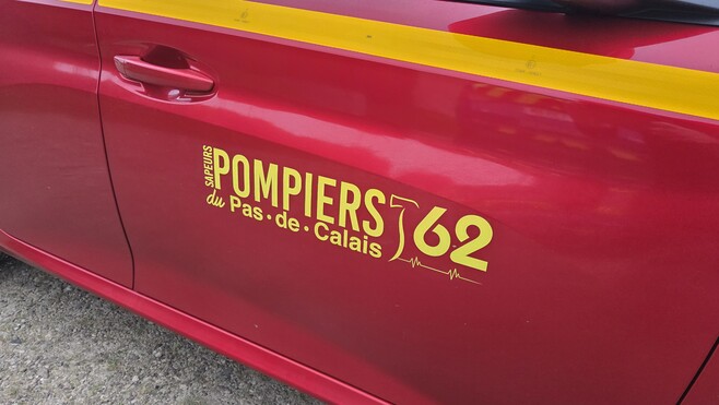 Véhicule des sapeurs-pompiers du Pas-de-Calais, image de contexte publiée par Radio 6.