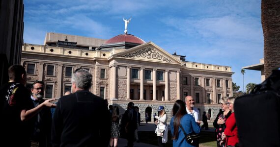 Le Capitole de l’Arizona à Phoenix, photographié le 9 janvier 2023 par Gage Skidmore.