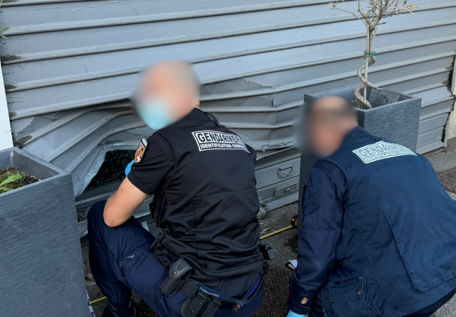 Illustration Gendarmerie nationale de l’enquête sur la tentative de cambriolage