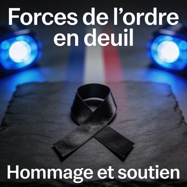 Forces de l’ordre en deuil