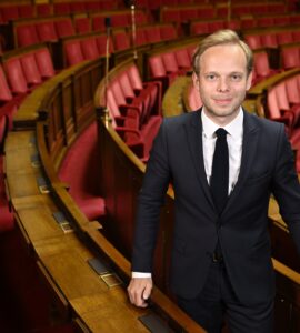 Charles Alloncle à l'Assemblée nationale (photographie de 2024)