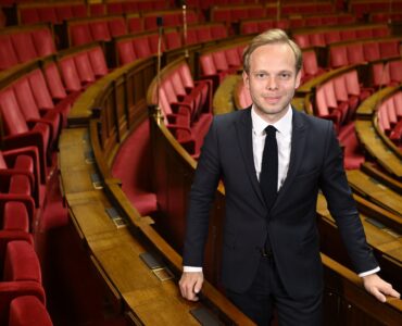 Charles Alloncle à l'Assemblée nationale (photographie de 2024)