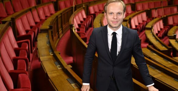 Charles Alloncle à l'Assemblée nationale (photographie de 2024)