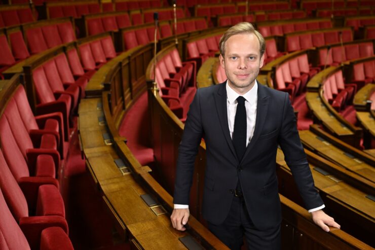 Charles Alloncle à l'Assemblée nationale (photographie de 2024)