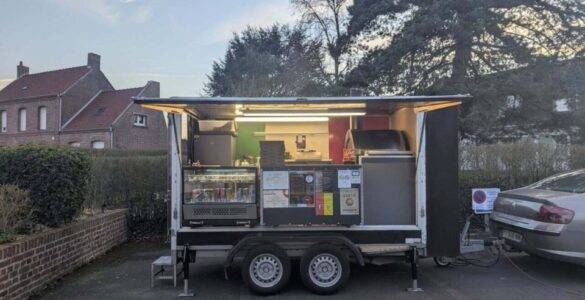 Remorque du food-truck Chez Kéké volée à Hesdigneul-lès-Béthune, photo des propriétaires