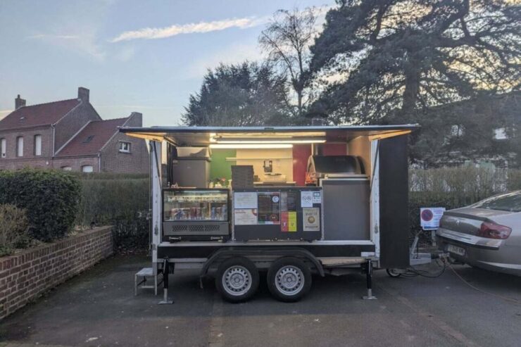 Remorque du food-truck Chez Kéké volée à Hesdigneul-lès-Béthune, photo des propriétaires