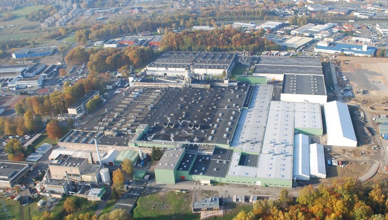 Vue de l'usine Continental de Sarreguemines, entreprise donneuse d'ordre d'Altires