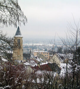 Vue de Cormeilles-en-Parisis dans le Val-d'Oise