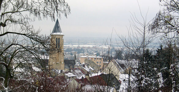 Vue de Cormeilles-en-Parisis dans le Val-d'Oise