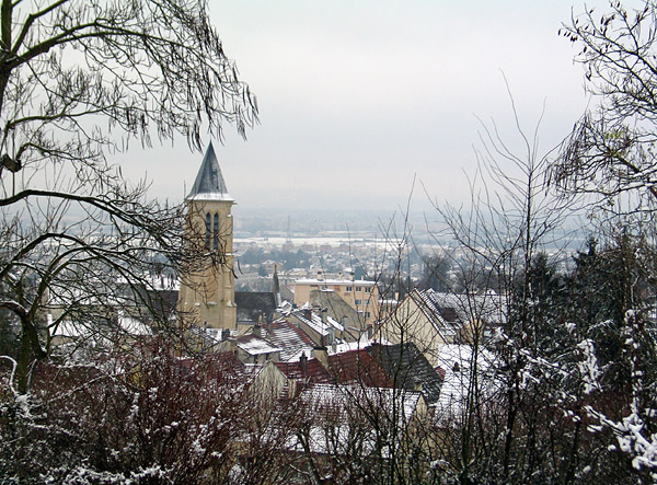 Vue de Cormeilles-en-Parisis dans le Val-d'Oise