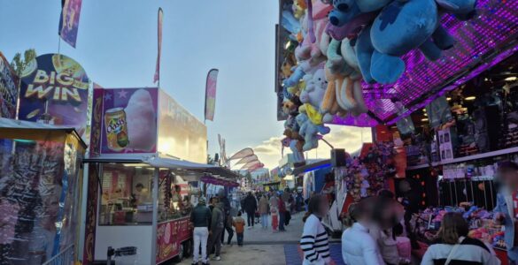 Fête foraine à Dijon, lieu de l'agression signalée d'un adolescent de 14 ans le 24 octobre 2026
