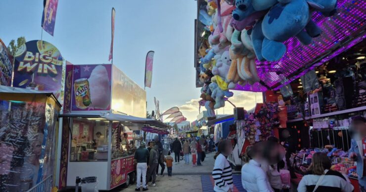 Fête foraine à Dijon, lieu de l'agression signalée d'un adolescent de 14 ans le 24 octobre 2026