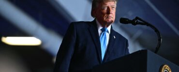 Donald Trump lors d'un meeting aux États-Unis, le 5 octobre 2026