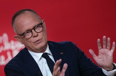 Édouard Philippe sur le plateau de L’Heure de vérité sur France 2, le 8 octobre 2026