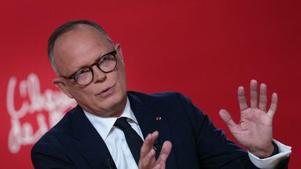 Édouard Philippe sur le plateau de L’Heure de vérité sur France 2, le 8 octobre 2026