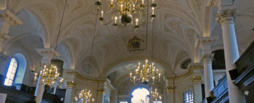 Intérieur de l’église St Martin-in-the-Fields à Londres, le 17 janvier 2026. Ce lieu n’est pas concerné par un projet de conversion dans le sondage.