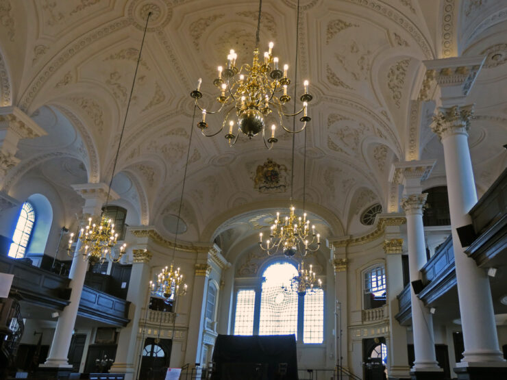 Intérieur de l’église St Martin-in-the-Fields à Londres, le 17 janvier 2026. Ce lieu n’est pas concerné par un projet de conversion dans le sondage.