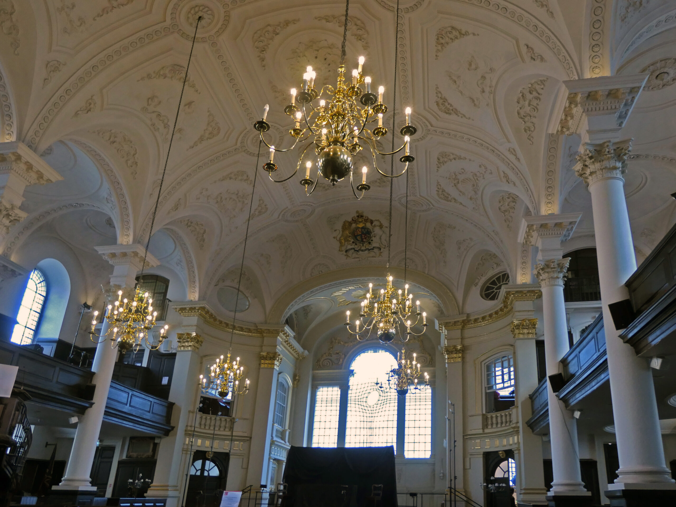Intérieur de l’église St Martin-in-the-Fields à Londres, le 17 janvier 2026. Ce lieu n’est pas concerné par un projet de conversion dans le sondage.