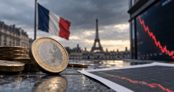 Euro et drapeau français