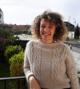 Portrait de Bettina Zourli, photographiée en mars 2024