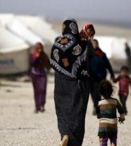 Camp de réfugiés en Syrie, photographie d’illustration publiée par La Dépêche du Midi