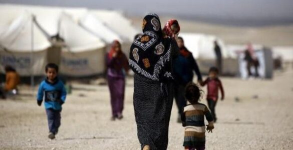 Camp de réfugiés en Syrie, photographie d’illustration publiée par La Dépêche du Midi
