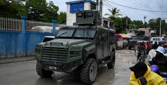 Forces spéciales salvadoriennes déployées à Port-au-Prince en Haïti le 26 octobre 2026, Clarens Siffroy AFP