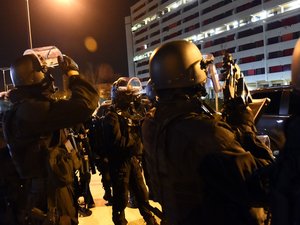 Photographie de La Dépêche illustrant l’article consacré à l’interpellation de Hamza Abbou