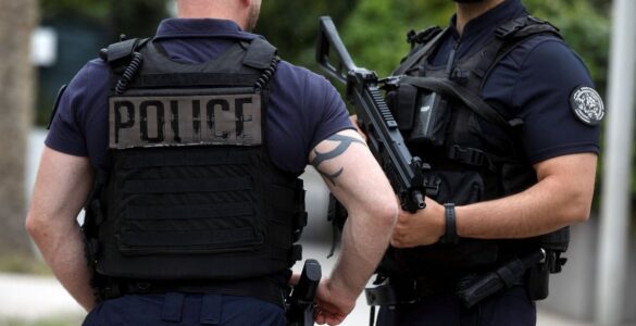 Quartier du Canteloup-Marronniers à Honfleur, où une agression au couteau a fait un mort et un blessé grave